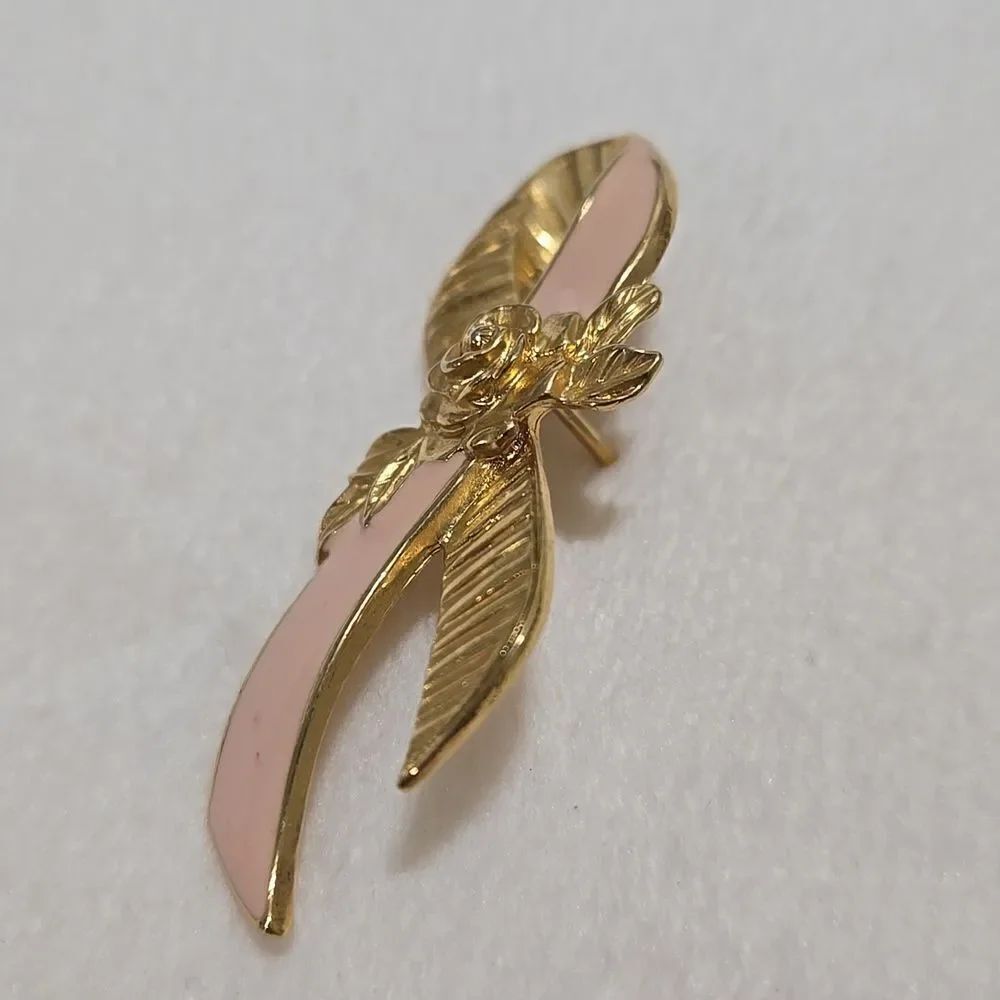 Avon Pink Ribbon Brooch